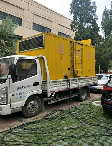 坡头发电车出租-柴油发电机组排烟系统设计要求及其考虑因素