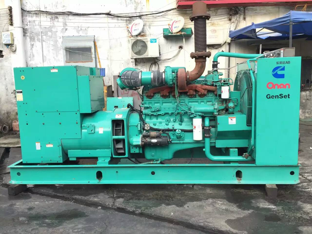 坡头租赁发电机-柴油发电机不正常冒烟的原因